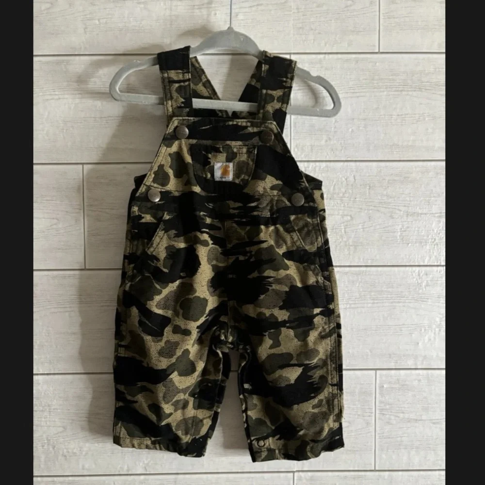Carhartt Kids Camouflage Overalls - Picture 1 of 1
